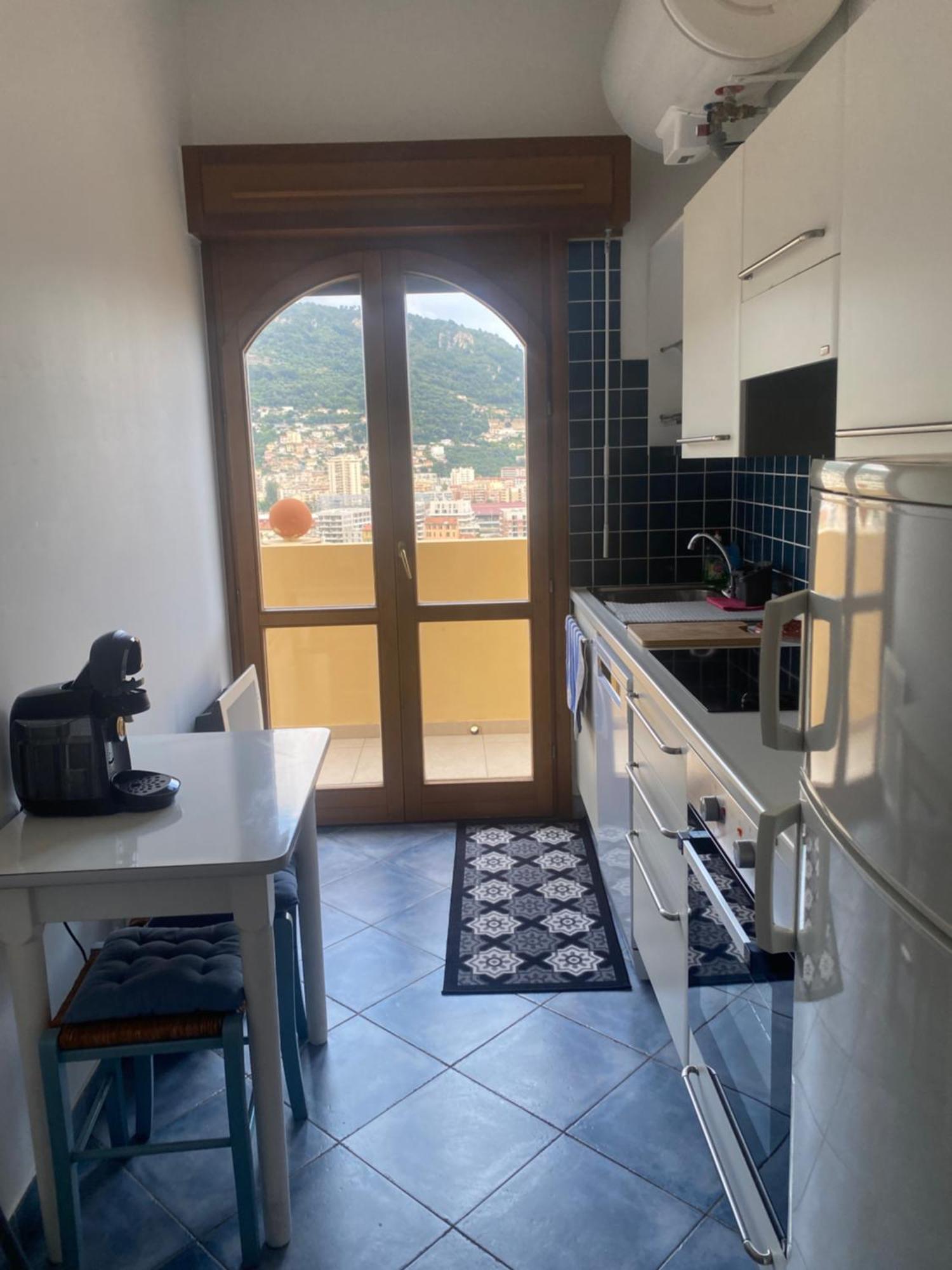 Appartement-Nice 01 Vue Mer - Panoramique Wifi-Parking Bagian luar foto