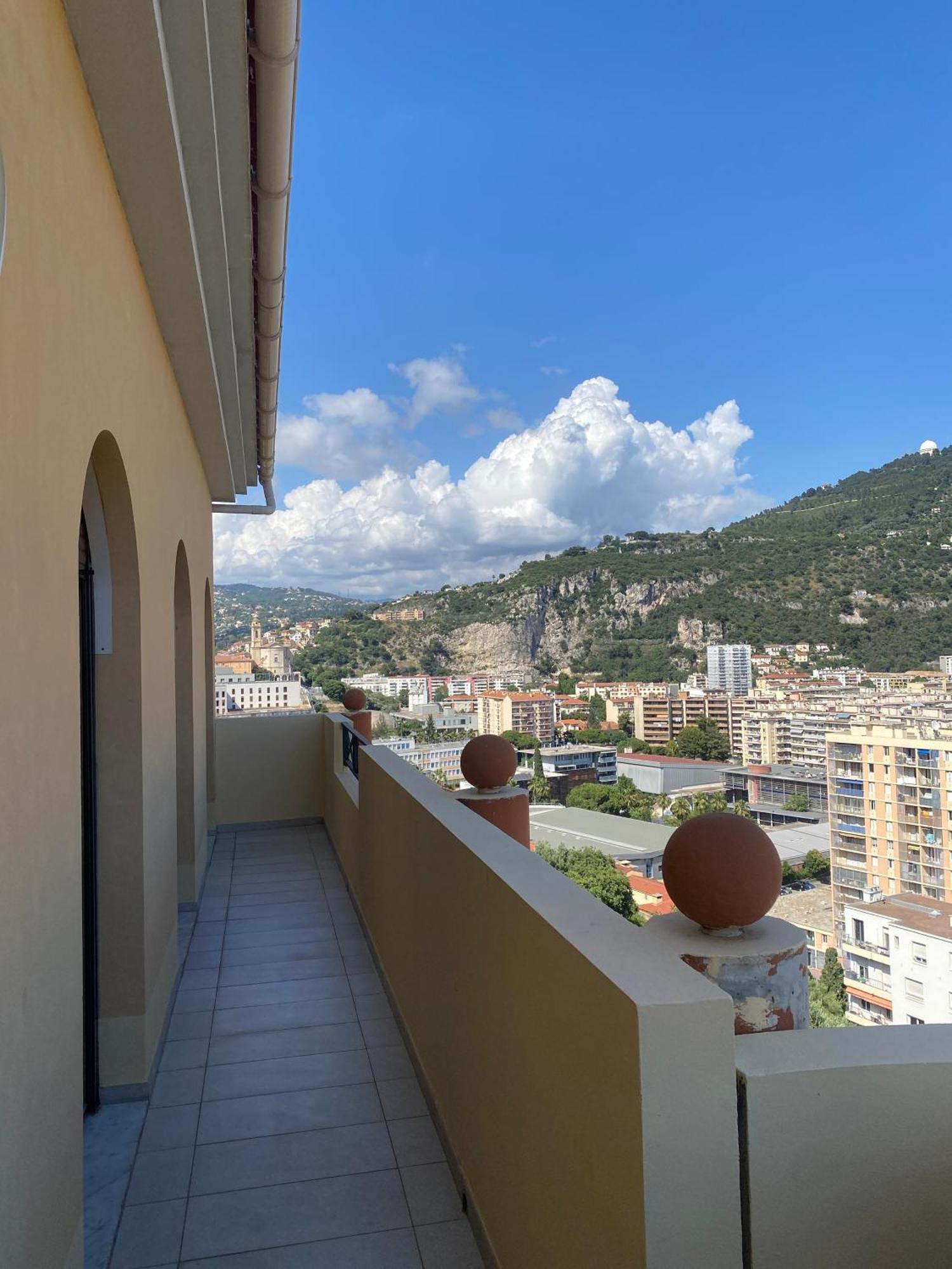 Appartement-Nice 01 Vue Mer - Panoramique Wifi-Parking Bagian luar foto